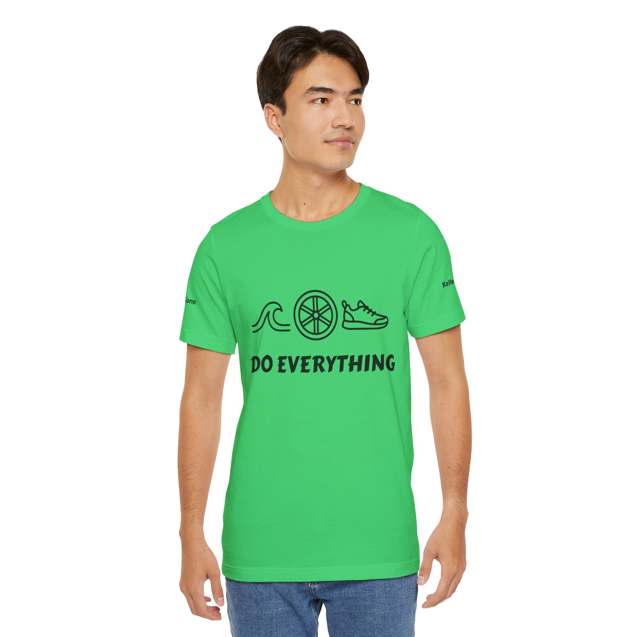 Do Everything Tee — Life’s a Gift Swim, Bike & Run Motivational T‑Shirt