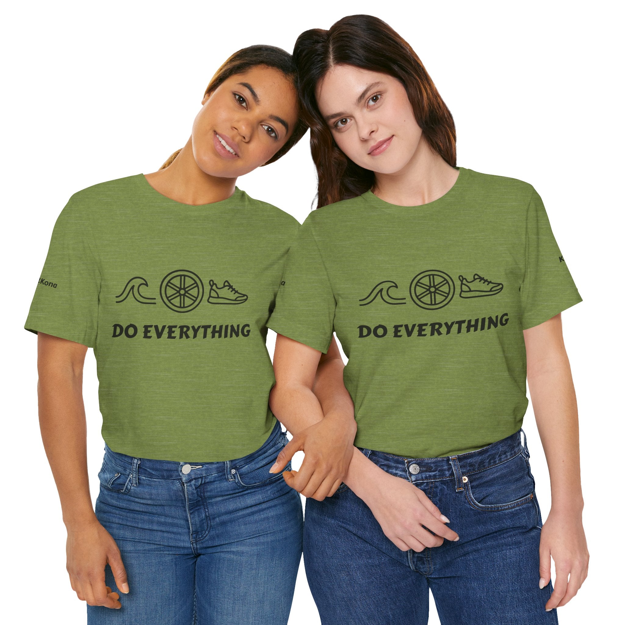 Do Everything Tee — Life’s a Gift Swim, Bike & Run Motivational T‑Shirt