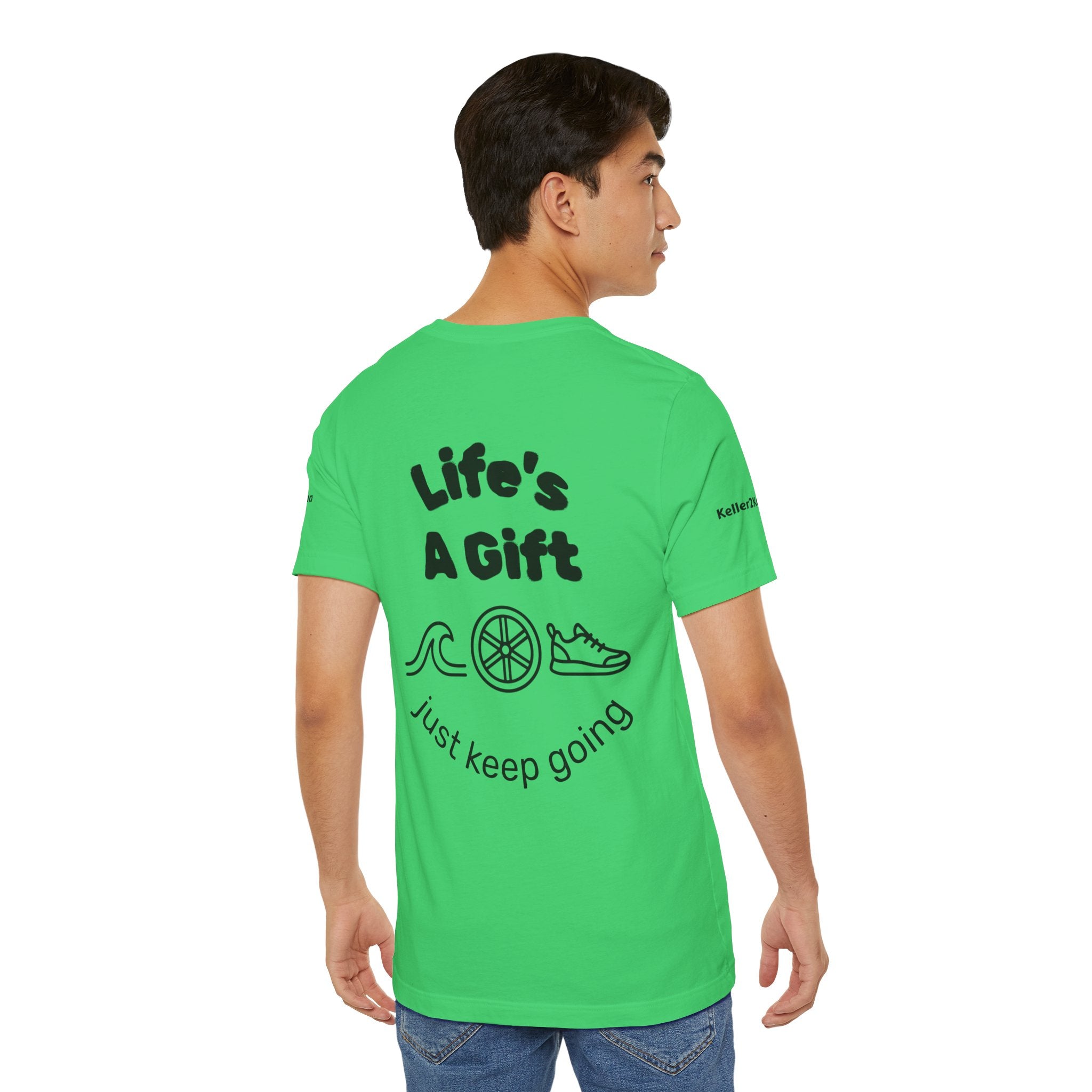 Do Everything Tee — Life’s a Gift Swim, Bike & Run Motivational T‑Shirt