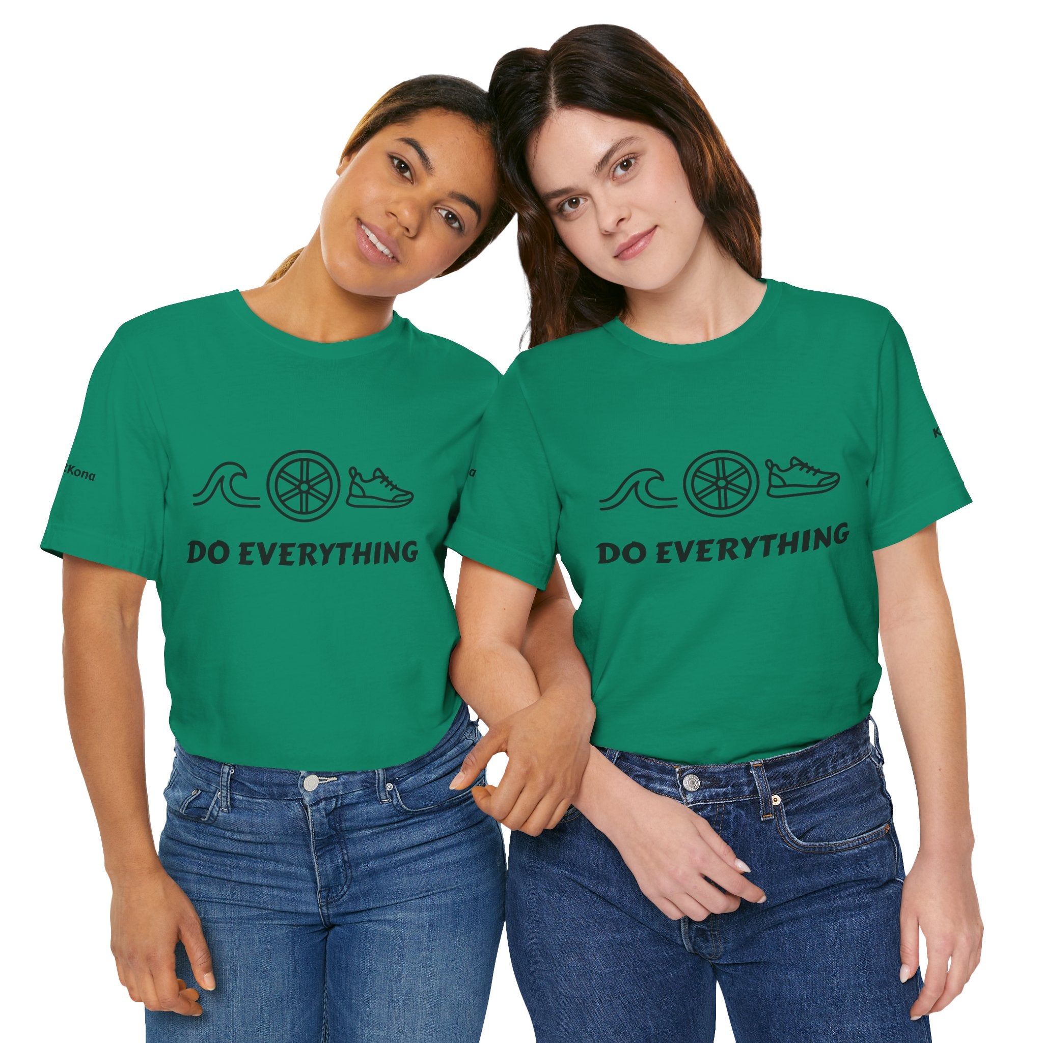 Do Everything Tee — Life’s a Gift Swim, Bike & Run Motivational T‑Shirt