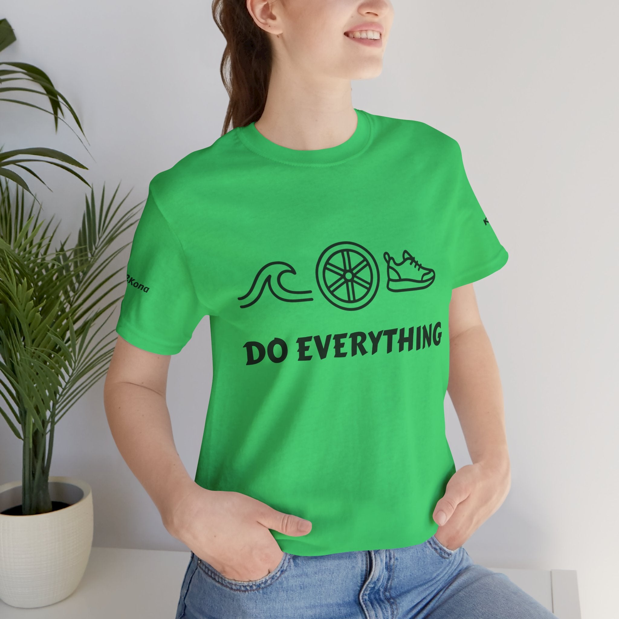 Do Everything Tee — Life’s a Gift Swim, Bike & Run Motivational T‑Shirt