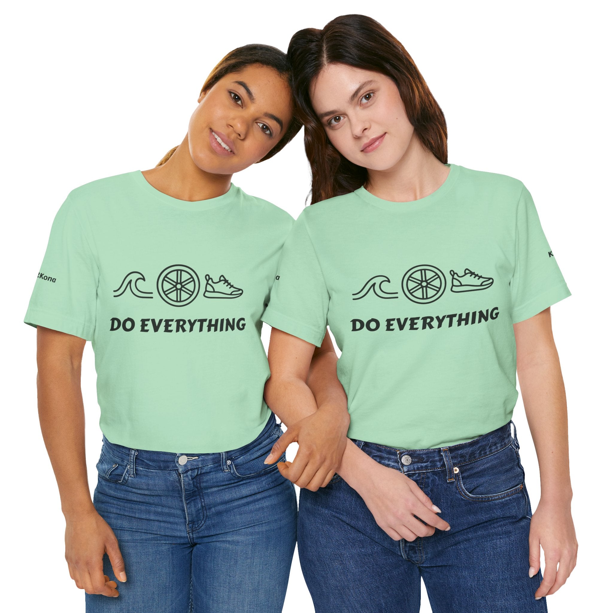 Do Everything Tee — Life’s a Gift Swim, Bike & Run Motivational T‑Shirt