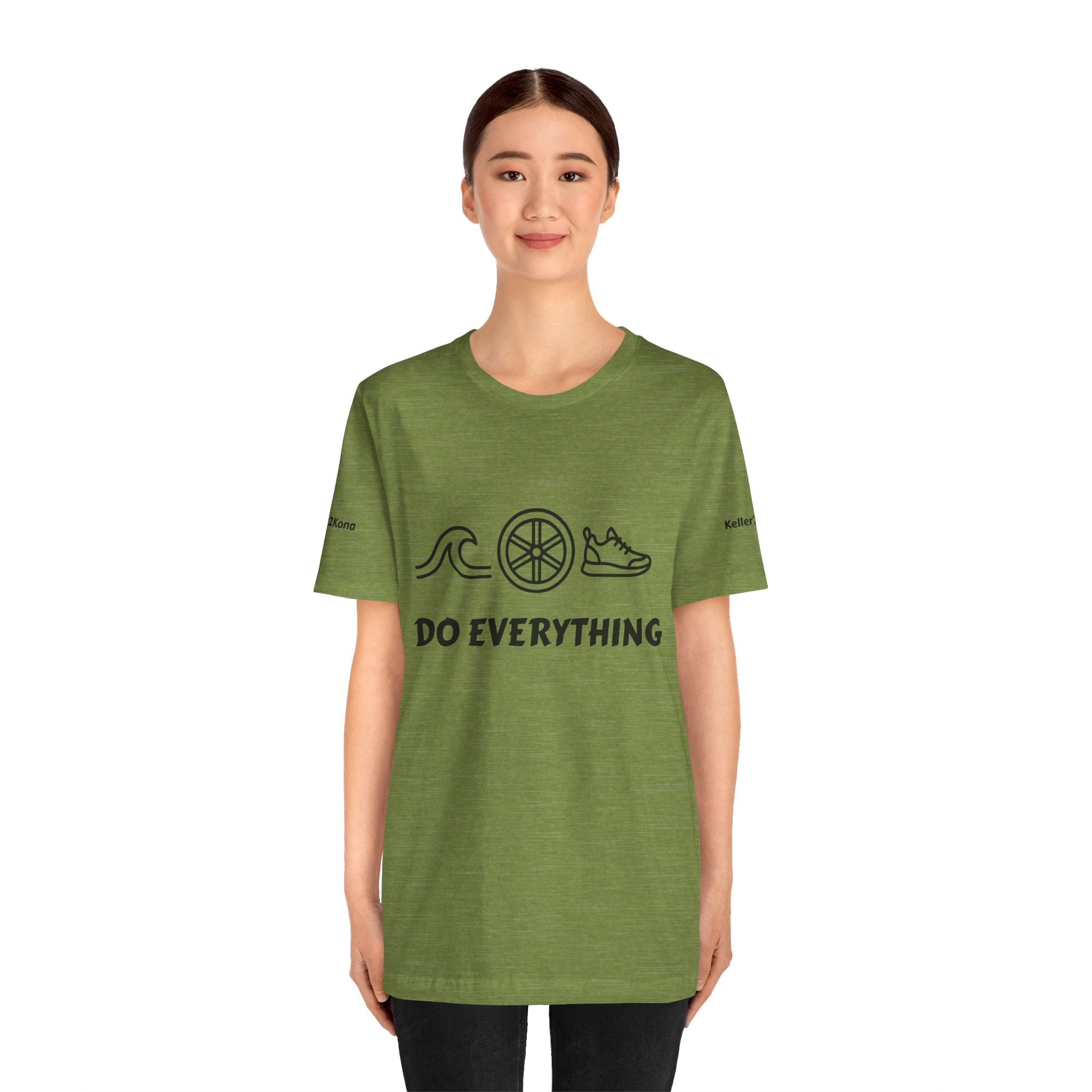 Do Everything Tee — Life’s a Gift Swim, Bike & Run Motivational T‑Shirt