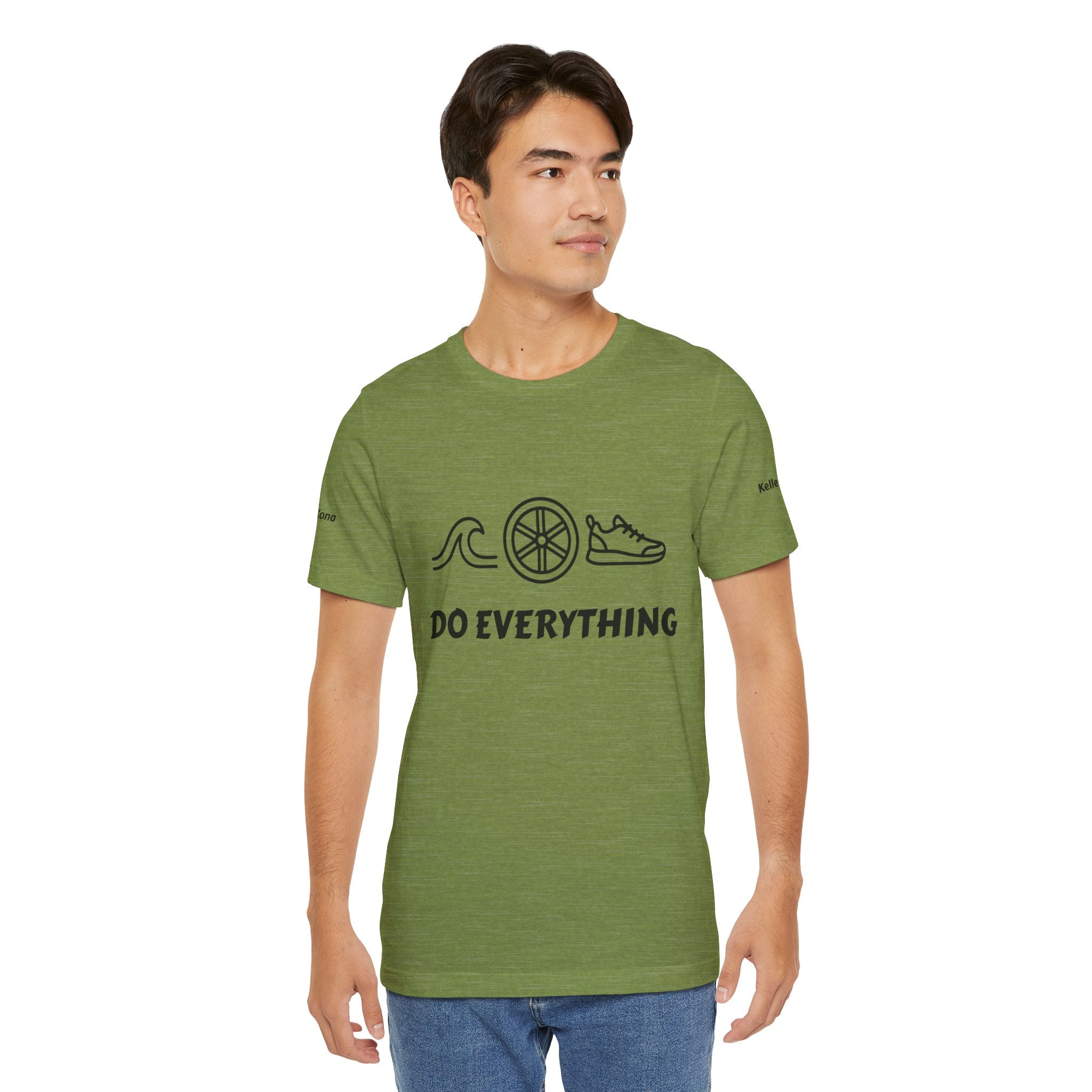 Do Everything Tee — Life’s a Gift Swim, Bike & Run Motivational T‑Shirt