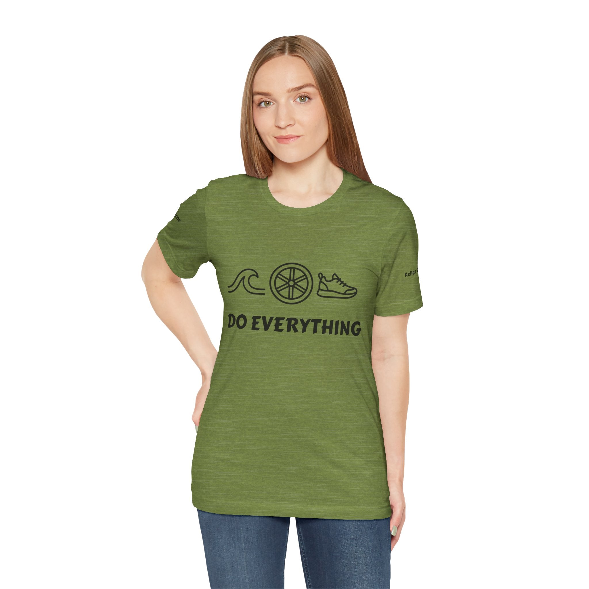 Do Everything Tee — Life’s a Gift Swim, Bike & Run Motivational T‑Shirt