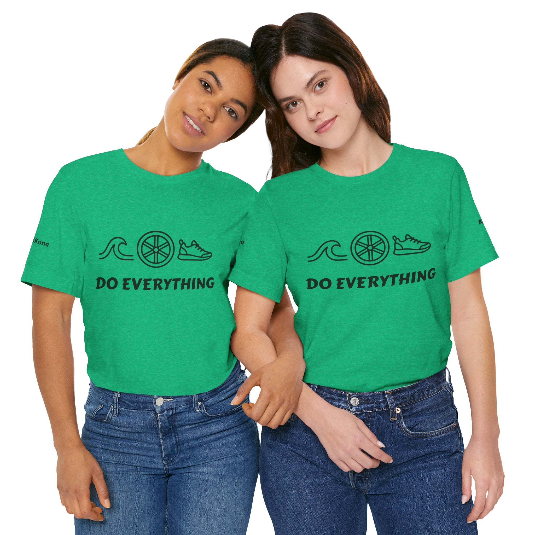 Do Everything Tee — Life’s a Gift Swim, Bike & Run Motivational T‑Shirt