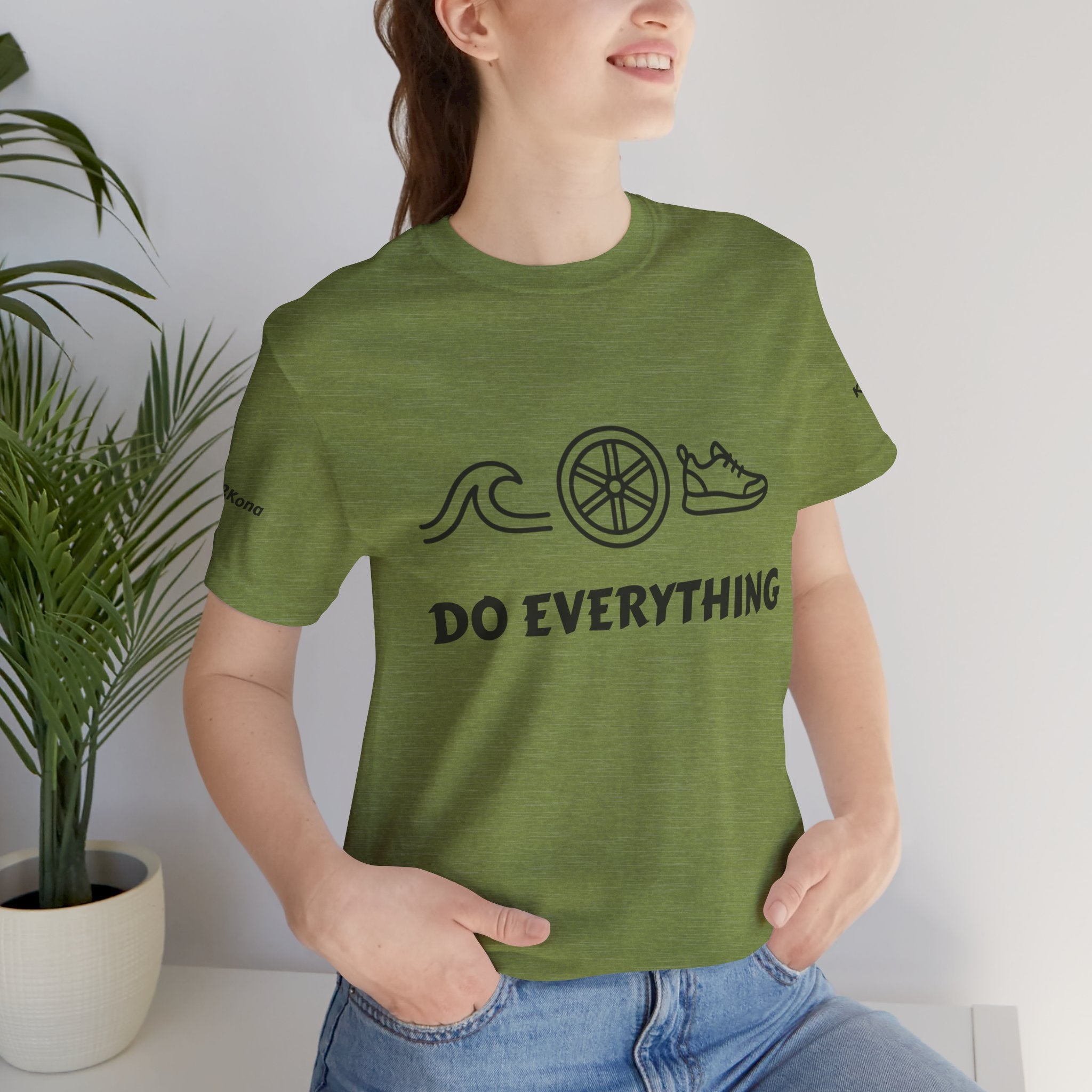 Do Everything Tee — Life’s a Gift Swim, Bike & Run Motivational T‑Shirt